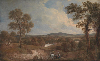 George Howland Beaumont - Landscape with Figures in the Foreground.webp