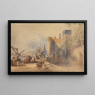 George Howse - Moat at the Tower of London.webp
