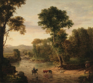La Traversée du gué - George Inness — näkymä teoksesta