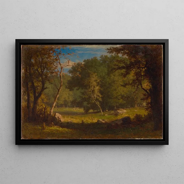 Maa elfien maasta - George Inness — kehystetty taideteos seinällä