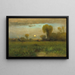Lune de moisson - George Inness — kehystetty taideteos seinällä