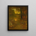 Maisema auringonlaskussa Päivän loppu - George Inness — kehystetty taideteos seinällä