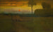 Maisema Auringonlasku - George Inness — näkymä teoksesta