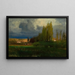 Maisemasuunnitelma - George Inness — kehystetty taideteos seinällä