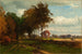 Maisemamaalaus karjalla - George Inness — näkymä teoksesta