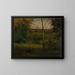 Näkymä joelle - George Inness — kehystetty taideteos seinällä