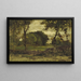 Medfield Massachusetts Maatila Medfieldissä - George Inness — kehystetty taideteos seinällä