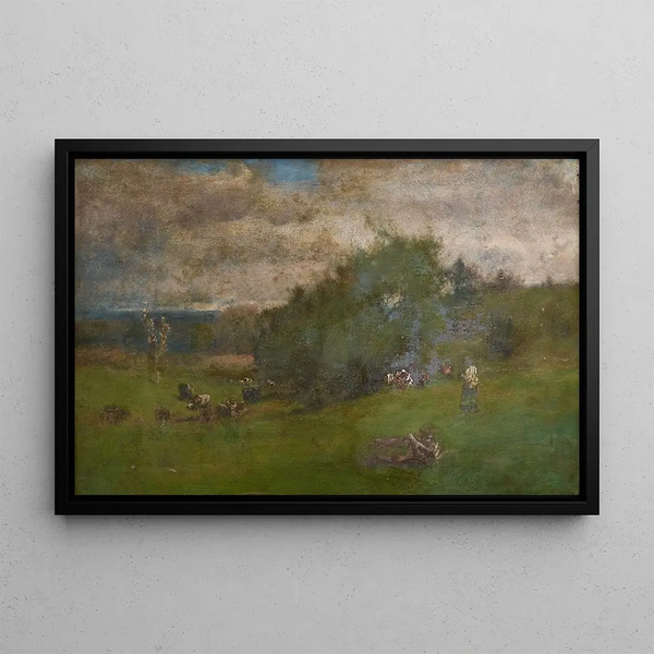 Montclair-maalaus - George Inness — kehystetty taideteos seinällä