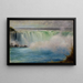 Niagaran putoukset - George Inness — kehystetty taideteos seinällä