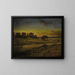 Pâturage à l'aube - George Inness — kehystetty taideteos seinällä