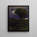Syyskuun iltapäivä - George Inness — kehystetty taideteos seinällä