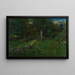 Kesälehvistö - George Inness — kehystetty taideteos seinällä