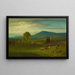 Kesä Catskillsissa - George Inness — kehystetty taideteos seinällä
