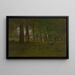 Le Bord de la forêt - George Inness — kehystetty taideteos seinällä