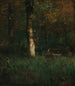 La maison du héron - George Inness — näkymä teoksesta