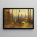 Kylänjoen mylly, Montclair, New Jersey - George Inness — kehystetty taideteos seinällä