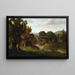 Vanha mylly - George Inness — kehystetty taideteos seinällä