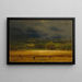 Le Champ de blé - George Inness — kehystetty taideteos seinällä