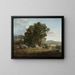 Le Bûcheron - George Inness — kehystetty taideteos seinällä