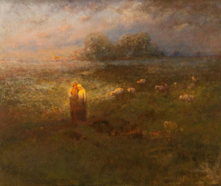 Après-midi doré - George Inness Jr — näkymä teoksesta