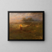 Après-midi doré - George Inness Jr — kehystetty taideteos seinällä