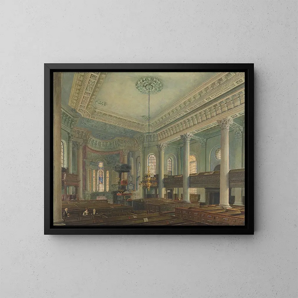 Église Saint-Paul de Deptford - George Johann Scharf — kehystetty taideteos seinällä