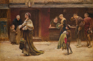 George John Pinwell - The great lady.webp