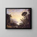 Composition de paysage italien - George Loring Brown — kehystetty taideteos seinällä
