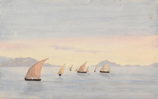 George Lothian Hall - Tarifa Point Spain and Mons Abyla Africa.webp