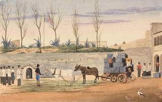 George Lothian Hall - The 48th Regiment with Casemate Gibraltar.webp