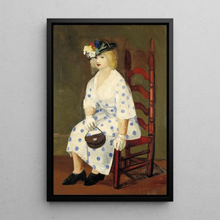 George Luks - The Polka Dot Dress.webp