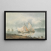 Bateaux - George Morland — kehystetty taideteos seinällä