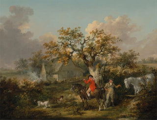 Tir au faisan - George Morland — näkymä teoksesta