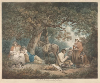Voyageurs - George Morland — näkymä teoksesta
