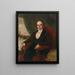 Daniel Webster - George Peter Alexander Healy — kehystetty taideteos seinällä