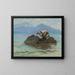 La péninsule de Sorrente depuis Capri - George Randolph Barse — kehystetty taideteos seinällä
