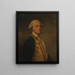 Amiral Sir Chaloner Ogle - George Romney — kehystetty taideteos seinällä