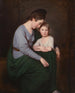 Ann Wilson avec sa fille Sybil - George Romney — näkymä teoksesta