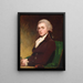 Colonel Clitherow - George Romney — kehystetty taideteos seinällä