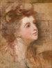 Portrait d'une dame - George Romney — näkymä teoksesta