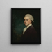Portrait d'un jeune homme - George Romney — kehystetty taideteos seinällä