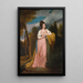 Lady Elizabeth Capell Lady Monsonin muotokuva - George Romney — kehystetty taideteos seinällä