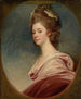 Portrait de Lady Emilia Kerr - George Romney — näkymä teoksesta