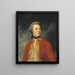 Portrait de Francis North, 4e comte de Guilford, 1761-1817 - George Romney — kehystetty taideteos seinällä