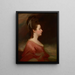 Portrait d'Harriet Blanchard - George Romney — kehystetty taideteos seinällä