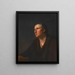 Portrait du révérend Richard Stables - George Romney — kehystetty taideteos seinällä
