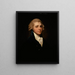 Portrait de Richard Palmer - George Romney — kehystetty taideteos seinällä