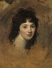Portrait d'une femme - George Romney — näkymä teoksesta