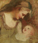 Croquis d'une mère et de son enfant - George Romney — näkymä teoksesta