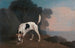 Foxhound-maalaus radalla - George Stubbs — näkymä teoksesta